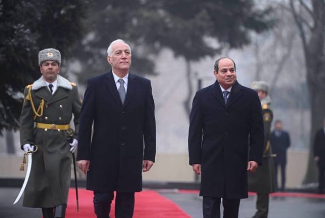 Մեկնարկել է Հայաստանի և Եգիպտոսի նախագահների առանձնազրույցը